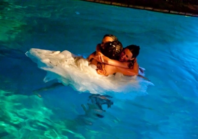 Matrimonio in piscina