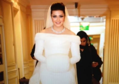 Matrimonio a Dubai con abito di Stephane Rolland