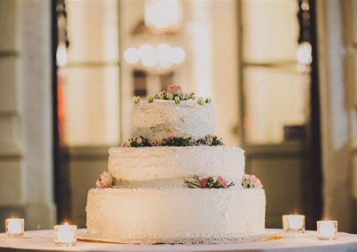 Torta nuziale a Villa Durazzo